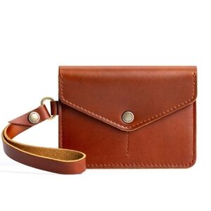 Portland Leather Goods Madrone Passport Wristlet Wallet